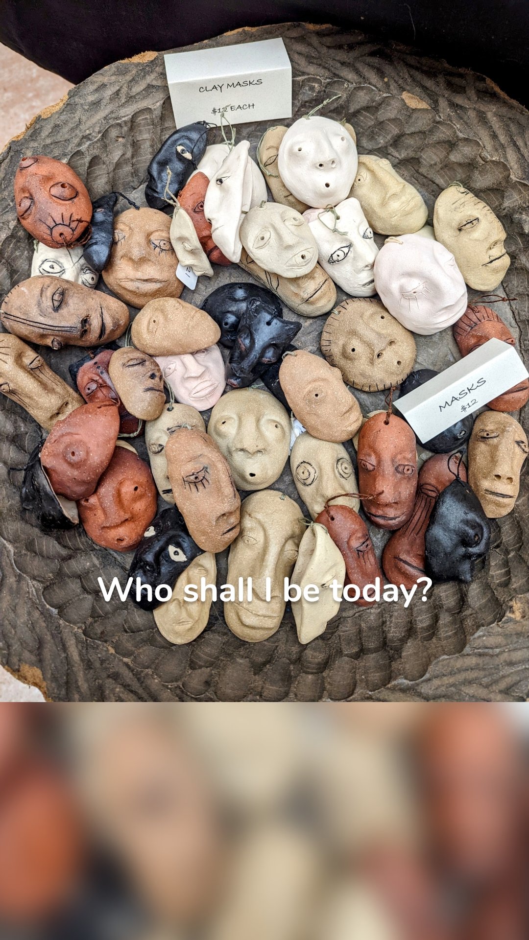 Who shall I be today?